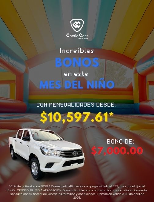 FINANCIAMIENTO HILUX 2018 ABRIL CEL
