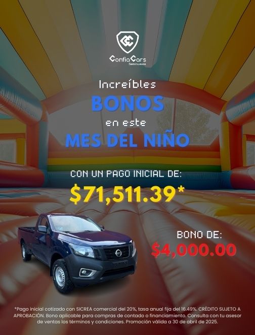 FINANCIAMIENTO NP300 PICK UP 2019 ABRIL CEL