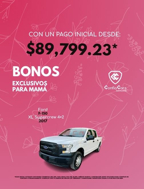 FINANCIAMIENTO FORD f150 MAYO CEL 1