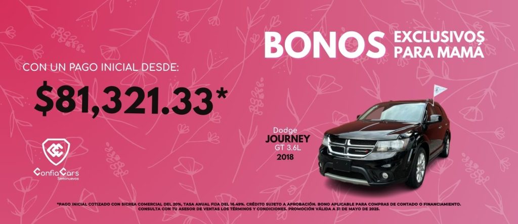 FINANCIAMIENTO JOURNEY MAYO PC