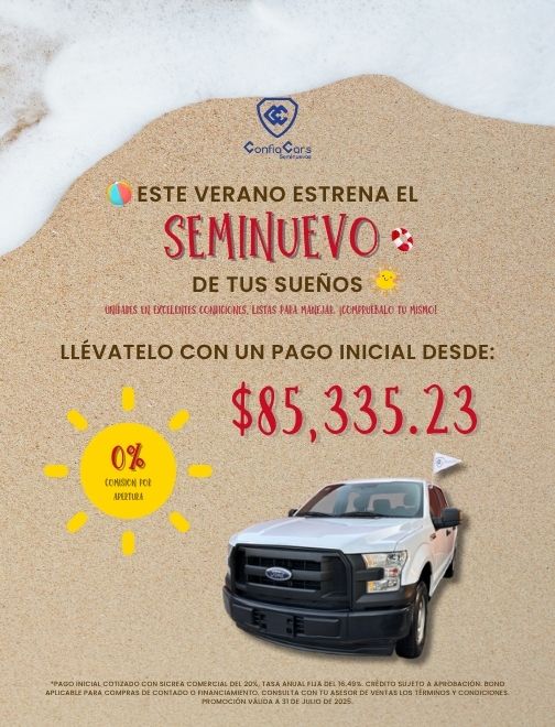 PAGO INICIAL FORD F150 2017 CEL