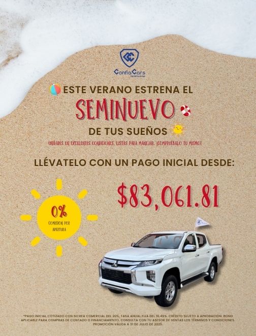 PAGO INICIAL MITSUBISHI 2020 CEL