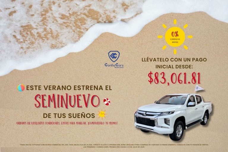 PAGO INICIAL MITSUBISHI 2020 TABLET