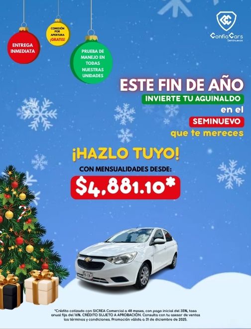 FINANCIAMIENTO AVEO 2018 DICIEMBRE CEL