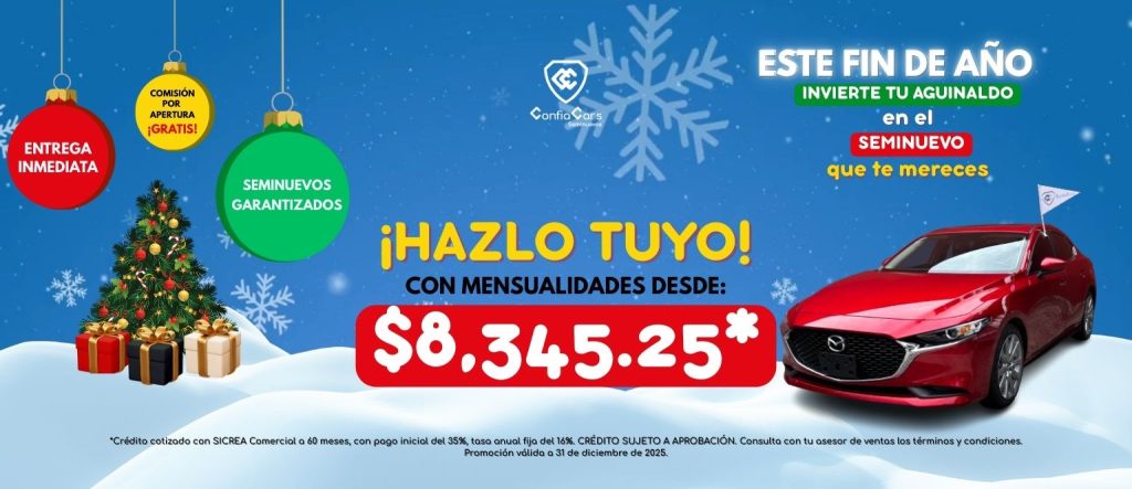 FINANCIAMIENTO MAZDA DICIEMBRE PC