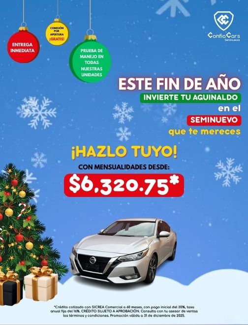 FINANCIAMIENTO SENTRA DICIEMBRE CEL