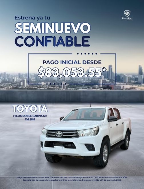 FINANCIAMIENTO HILUX MARZO CEL 2026