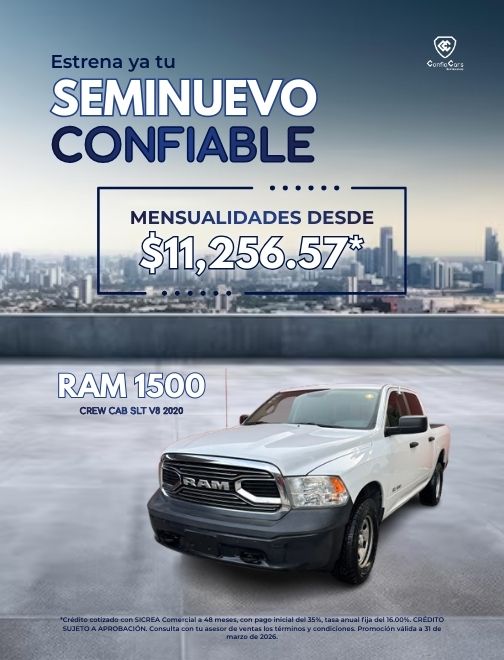 FINANCIAMIENTO RAM1500 MARZO CEL 2026