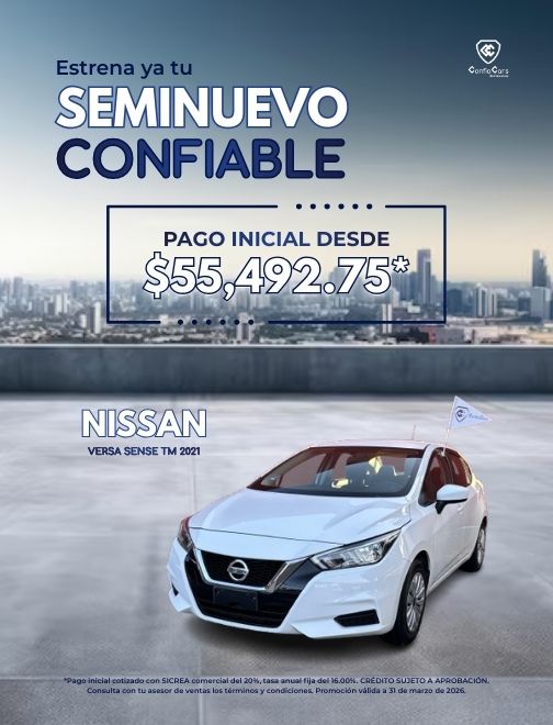 FINANCIAMIENTO VERSA MARZO CEL 2026