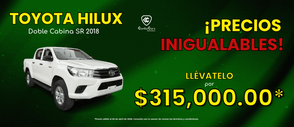 PRECIO HILUX ABRIL 2026 PC