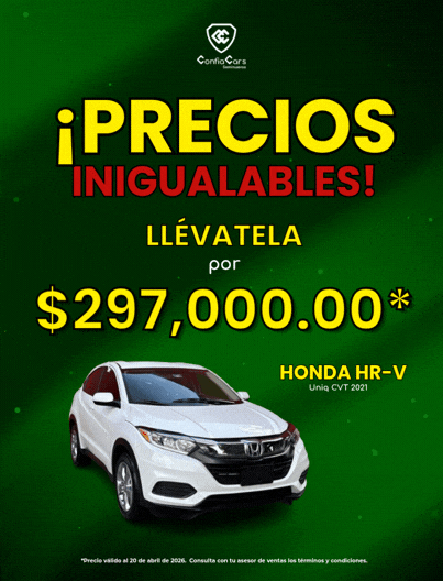 PRECIO HONDA ABRIL 2026 CEL