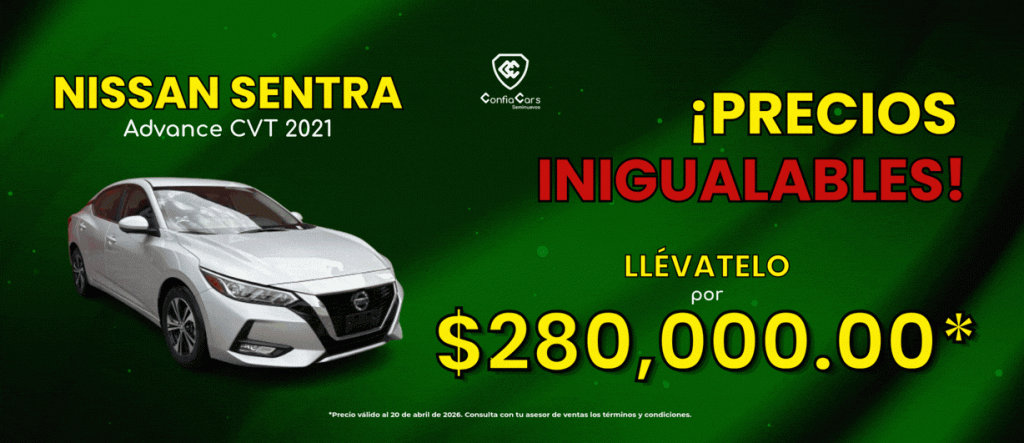 PRECIO SENTRA ABRIL 2026 PC