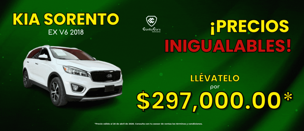 PRECIO SORENTO ABRIL 2026 PC